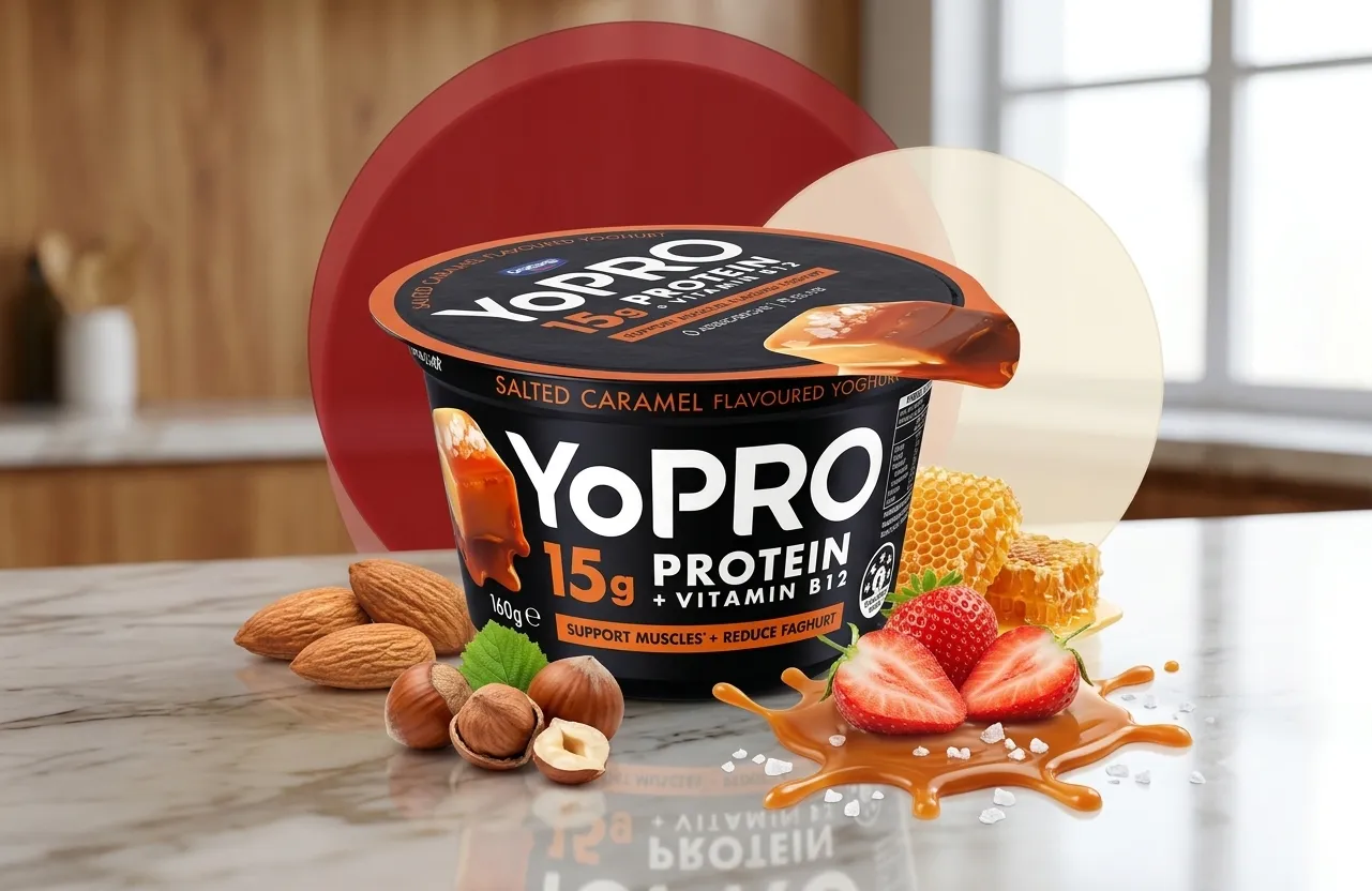 YoPro Salted Caramel Yoghurt